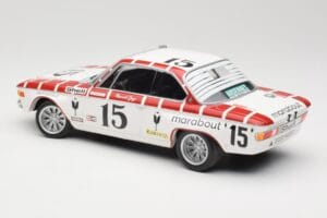 BMW 2800 CS E9 #15 Team Marabout Gaye / S. Braillard 24 Hours of Spa 1972 Minichamps 1:18 155722715 Métal — image 5 sur 6