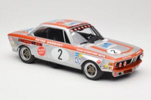BMW 2800 CS E9 #2 Team Schnitzer J. Fitzpatrick / H. Heyer Winners Grand Prix Touring Cars Nurburgring 1972 Minichamps 1:18 1 — image 4 sur 6