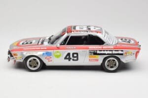 BMW 2800 CS E9 #49 Team Schnitzer G. Herzog / H. Heyer 24 Hours of Spa 1972 Minichamps 1:18 155722749 Métal — image 3 sur 6