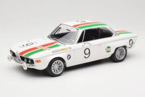 BMW 2800 CS E9 #9 Castrol BMW T. Moorkens / E. Haxhe 24 Hours of Spa 1971 Minichamps 1:18 155712709 Métal
