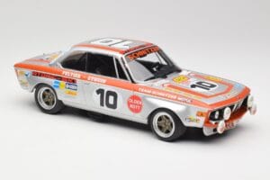 BMW 2800 CS Team Schnitzer #10 J. Fitzpatrick / J. Peltier Spa 1972 Minichamps 1:18 155722710 Métal — image 4 sur 6