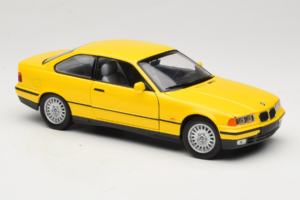 BMW 3 Series E36 Coupé Jaune UT Models 1:18 180023320 Métal — image 6 sur 8