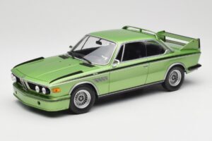 BMW 3.0 CSL E9 Green Metallic Minichamps 1:18 155028132 Métal