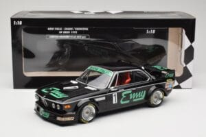 BMW 3.0 CSL E9 #1 F. Grano / P. Xhenceval GP Brno 1978 Minichamps 1:18 155782501 Métal — image 6 sur 6