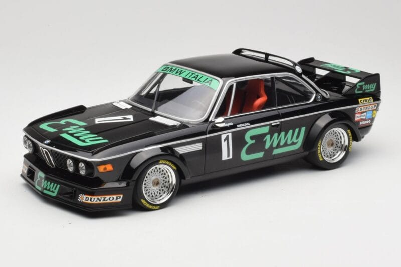 BMW 3.0 CSL E9 #1 F. Grano / P. Xhenceval GP Brno 1978 Minichamps 1:18 155782501 Métal
