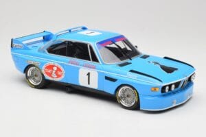 BMW 3.0 CSL E9 #1 Precision Liegeoise J. Peltier / C. Lafosse Winners 4 Hours Monza 1974 Minichamps 1:18 155742681 Métal — image 3 sur 6