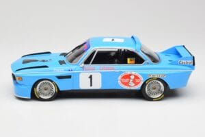 BMW 3.0 CSL E9 #1 Precision Liegeoise J. Peltier / C. Lafosse Winners 4 Hours Monza 1974 Minichamps 1:18 155742681 Métal — image 5 sur 6