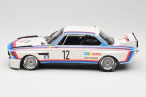 BMW 3.0 CSL E9 #12 BMW Motorsport C. Amon / H-J. Stuck Winners 6 Hours Nurburgring 1973 Minichamps 1:18 155732612 Métal — image 3 sur 6