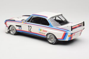 BMW 3.0 CSL E9 #12 BMW Motorsport C. Amon / H-J. Stuck Winners 6 Hours Nurburgring 1973 Minichamps 1:18 155732612 Métal — image 5 sur 6