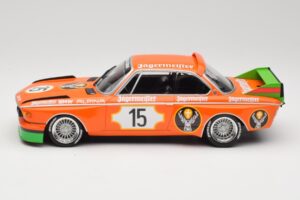 BMW 3.0 CSL E9 #15 Jägermeister Racing N. Lauda / G. Joisten 6 Hours Nurburgring 1973 Minichamps 1:18 155732615 Métal — image 3 sur 6