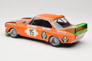 BMW 3.0 CSL E9 #15 Jägermeister Racing N. Lauda / G. Joisten 6 Hours Nurburgring 1973 Minichamps 1:18 155732615 Métal — image 5 sur 6