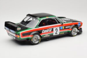BMW 3.0 CSL E9 #2 Luigi Racing J-M. de Wael / A. de Fierlant Winners GP Nurburgring 1976 Minichamps 1:18 155762502 Métal — image 2 sur 6