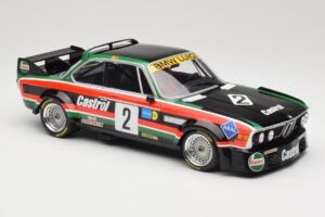 BMW 3.0 CSL E9 #2 Luigi Racing J-M. de Wael / A. de Fierlant Winners GP Nurburgring 1976 Minichamps 1:18 155762502 Métal — image 4 sur 6