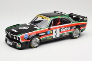 BMW 3.0 CSL E9 #2 Luigi Racing J-M. de Wael / A. de Fierlant Winners GP Nurburgring 1976 Minichamps 1:18 155762502 Métal