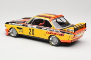 BMW 3.0 CSL E9 #20 BMW Faltz Alpina W. Werner / H. Schommers Norisring Trophy 1974 Minichamps 1:18 155742620 Métal — image 5 sur 6
