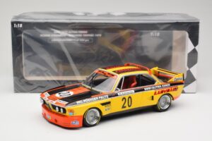 BMW 3.0 CSL E9 #20 BMW Faltz Alpina W. Werner / H. Schommers Norisring Trophy 1974 Minichamps 1:18 155742620 Métal — image 6 sur 6