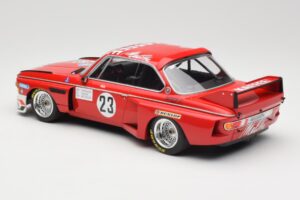 BMW 3.0 CSL E9 #23 Faltz Alpina A. de Fierlant / H. Grohs Zandvoort Trophy 1975 Minichamps 1:18 155752623 Métal — image 5 sur 6
