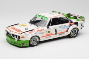BMW 3.0 CSL E9 #5 Assoc Interim J-C. Chavan / A. Detrin Winners 24 Hours of Spa 1976 Minichamps 1:18 155762505 Métal
