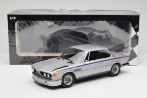BMW 3.0 CSL E9 Polaris Silver Minichamps 1:18 155028135 Métal — image 6 sur 6