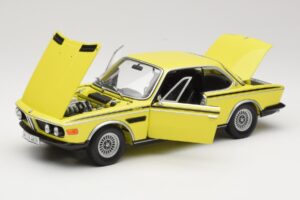 BMW 3.0 CSL E9 Jaune Minichamps 1:18 80430137980 Métal — image 2 sur 8