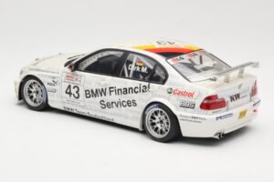 BMW 320i E46 #43 D. Muller WTCC 2005 AUTOart 1:18 80543 Métal — image 5 sur 6