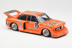 BMW 320i #15 Jägermeister H-J. Stuck Winner DRM Eifelrennen 1977 Minichamps 1:18 180772115 Métal — image 6 sur 8