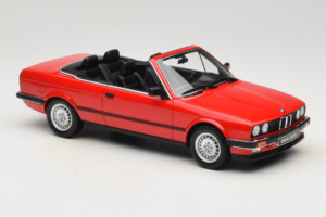 BMW 325i E30 Cabriolet Rouge Vif Otto 1:18 OT1194 Résine — image 4 sur 6