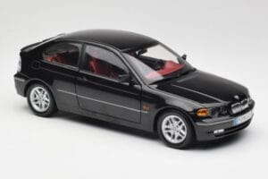 BMW 325Ti Compact E46 Noir Kyosho 1:18 80430024440 Métal — image 5 sur 7