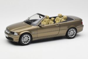 BMW 328Ci E46 Cabriolet Individual Laiton Métallique Édition Limitée Kyosho 1:18 80430395004 Métal