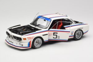 BMW 3.5 CSL E9 Gr.5 #5 K.W.M. Racing K. Miller / D. Cowart 6 Hours of Watkins Glen 1979 Minichamps 1:18 180792005 Métal — image 2 sur 8