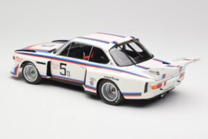 BMW 3.5 CSL E9 Gr.5 #5 K.W.M. Racing K. Miller / D. Cowart 6 Hours of Watkins Glen 1979 Minichamps 1:18 180792005 Métal — image 7 sur 8