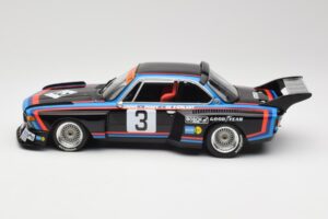 BMW 3.5 CSL E9 #3 A. de Fierlant / H. Grohs 6 Hours Silverstone 1976 Minichamps 1:18 155762603 Métal — image 3 sur 6