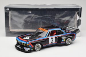 BMW 3.5 CSL E9 #3 A. de Fierlant / H. Grohs 6 Hours Silverstone 1976 Minichamps 1:18 155762603 Métal — image 6 sur 6