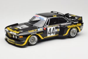 BMW 3.5 CSL E9 #44 A.S.P.M. Tanday Music J-C. Justice / J. Belin 24 Hours of Le Mans 1976 Minichamps 1:18 155762644 Métal