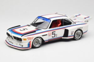 BMW 3.5 CSL E9 #5 K. Miller / D. Cowart 6 Hours of Watkins Glen 1979 Minichamps 1:18 155792605 Métal