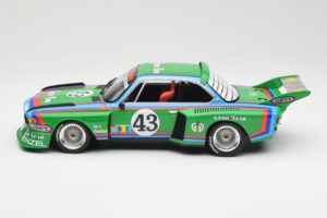 BMW 3.5 CSL E9 Schnitzer #43 D. Quester / A. Krebs 24 Hours of Le Mans 1976 Minichamps 1:18 155762643 Métal — image 3 sur 6