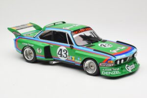 BMW 3.5 CSL E9 Schnitzer #43 D. Quester / A. Krebs 24 Hours of Le Mans 1976 Minichamps 1:18 155762643 Métal — image 4 sur 6