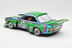 BMW 3.5 CSL E9 Schnitzer #43 D. Quester / A. Krebs 24 Hours of Le Mans 1976 Minichamps 1:18 155762643 Métal — image 5 sur 6