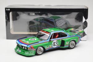 BMW 3.5 CSL E9 Schnitzer #43 D. Quester / A. Krebs 24 Hours of Le Mans 1976 Minichamps 1:18 155762643 Métal — image 6 sur 6