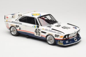 BMW 3.5 CSL E9 #46 Team Brock P. Brock / F. Muir / J. Aubriet 24 Hours of Le Mans 1976 Minichamps 1:18 153762646 Métal — image 4 sur 6