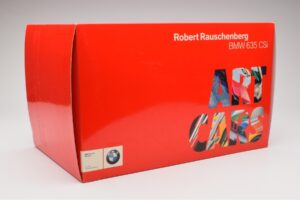 BMW 635 CSi E24 Art Car Robert Rauschenberg AUTOart 1:18 80430150924 Métal — image 8 sur 8