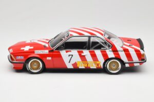 BMW 635 CSi E24 #7 BMW Italia G. Brancatelli / H. Kelleners Brno Grand Prix 1984 Minichamps 1:18 155842507 Métal — image 3 sur 6