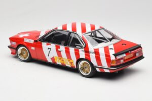 BMW 635 CSi E24 #7 BMW Italia G. Brancatelli / H. Kelleners Brno Grand Prix 1984 Minichamps 1:18 155842507 Métal — image 5 sur 6