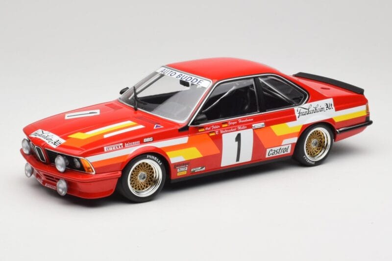 BMW 635 CSi E24 #1 U. Felder / D. Hamelmann Auto Budde Winners 24 Hours of Nürburgring 1985 Minichamps 1:18 155852501 Métal