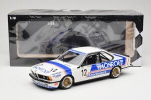 BMW 635 CSi E24 #12 C. Ballot-Léna / Deyne 500km Monza 1985 Minichamps 1:18 155852512 Métal — image 6 sur 6