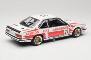 BMW 635CSi E24 Team Brun Motorsport #21 H. Grohs / T. Boutsen Spa 24 Hours 1985 Minichamps 1:18 155852521 Métal — image 2 sur 6