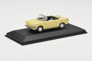 BMW 700 Cabriolet Jaune Minichamps 1:43 BMW002 Métal — image 2 sur 4