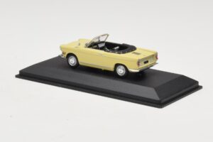 BMW 700 Cabriolet Jaune Minichamps 1:43 BMW002 Métal — image 3 sur 4