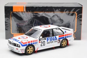BMW E30 M3 #20 M. Duez / A. Lopes 1000 Lakes Rally 1989 IXO 1:18 18RMC132 Métal — image 6 sur 6