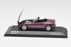 BMW Z1 E30 Violet Métallisé Minichamps 1:43 400020101 Métal — image 4 sur 5